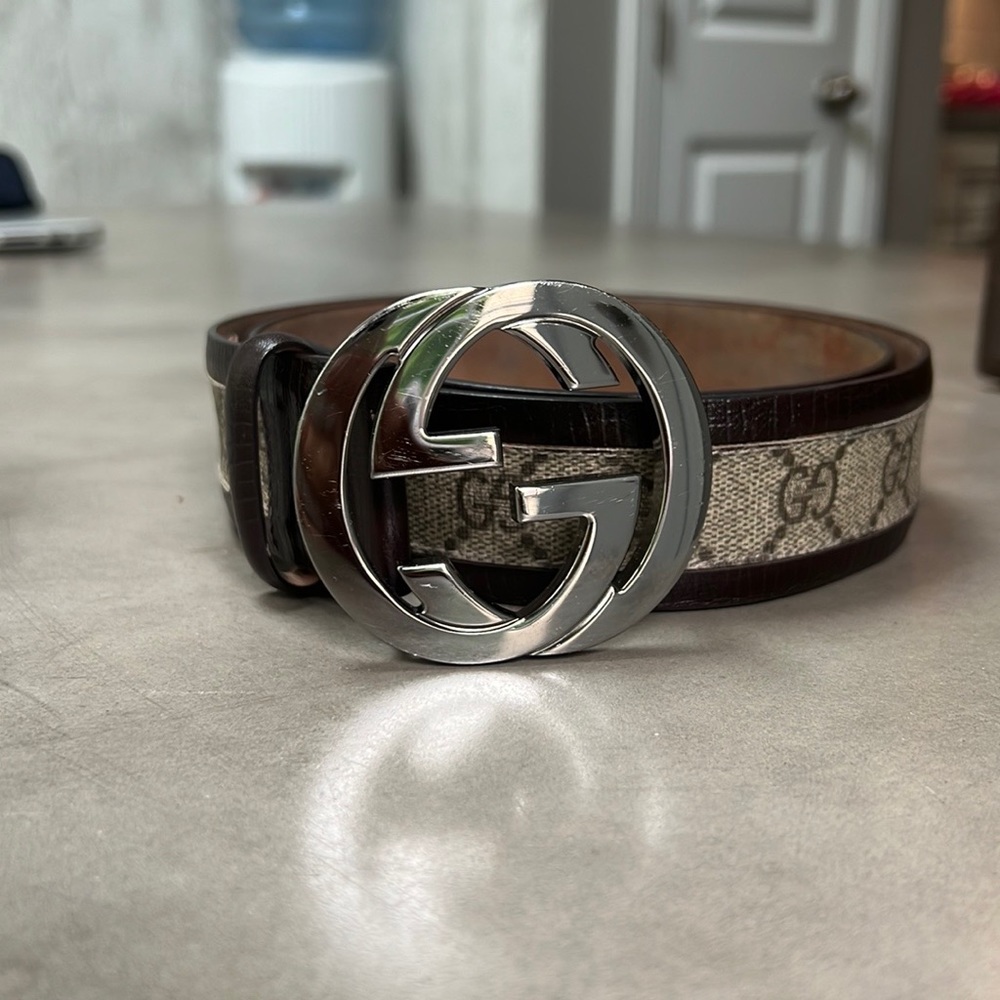 Gucci Canvas Belt